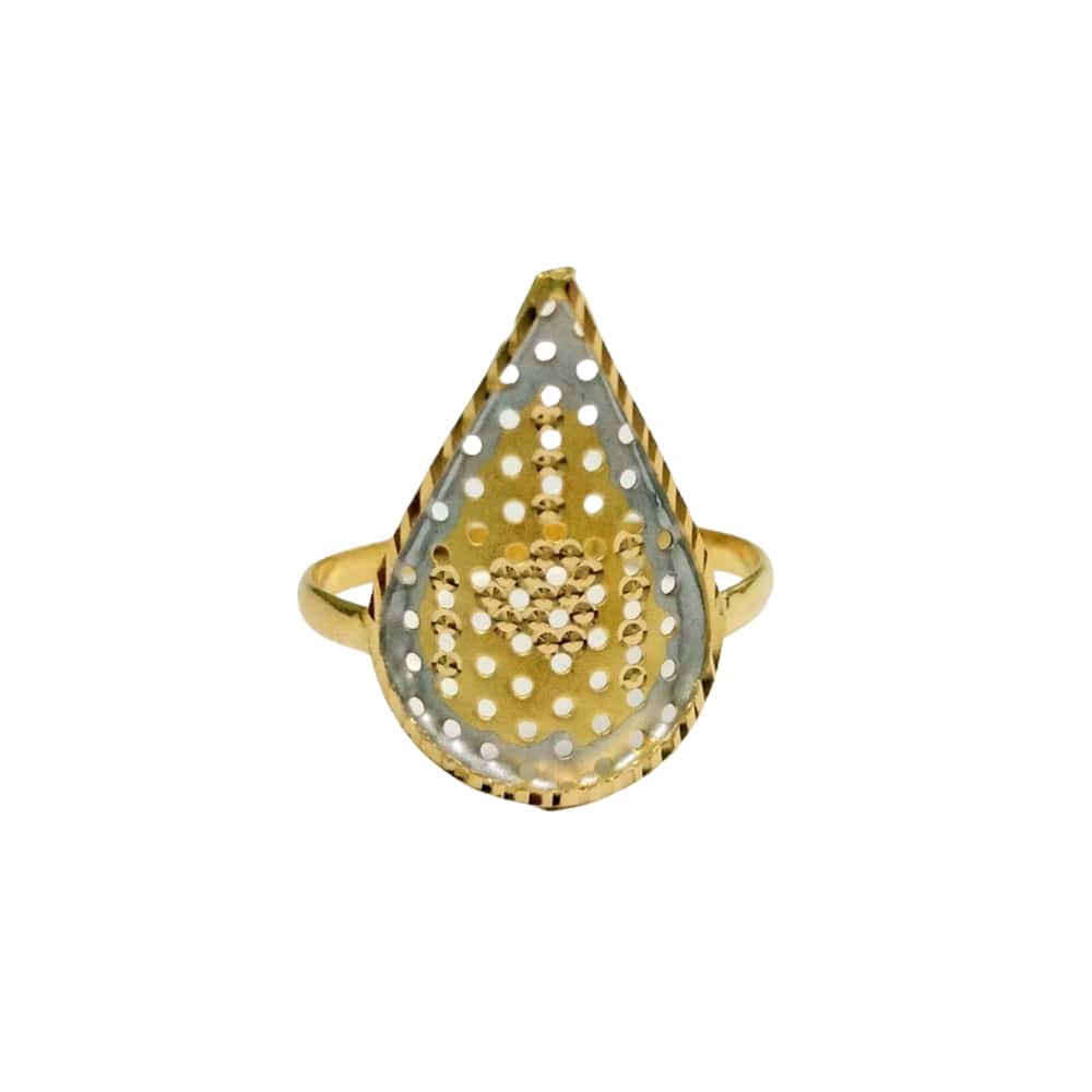 22k Gold Daily Wear Women Ring LR2328