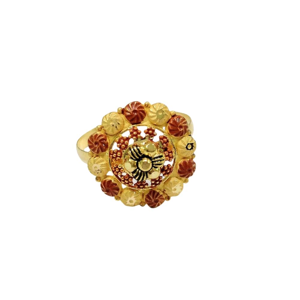 22k Gold Handmade Women Ring LR4640