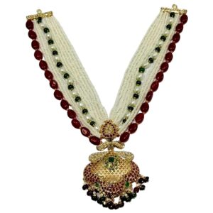 Gold Designer Design Necklace Set JS805
