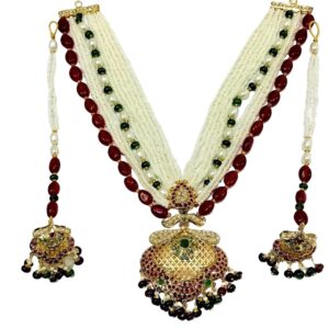 Gold Designer Design Necklace Set JS805