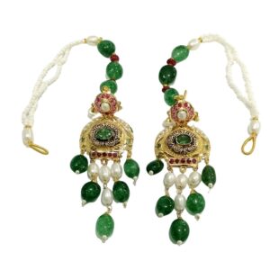 Gold classy design necklace set js928