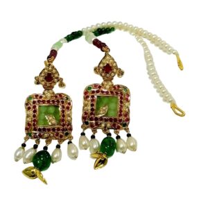 Gold Elegant Fancy Necklace Set JS284