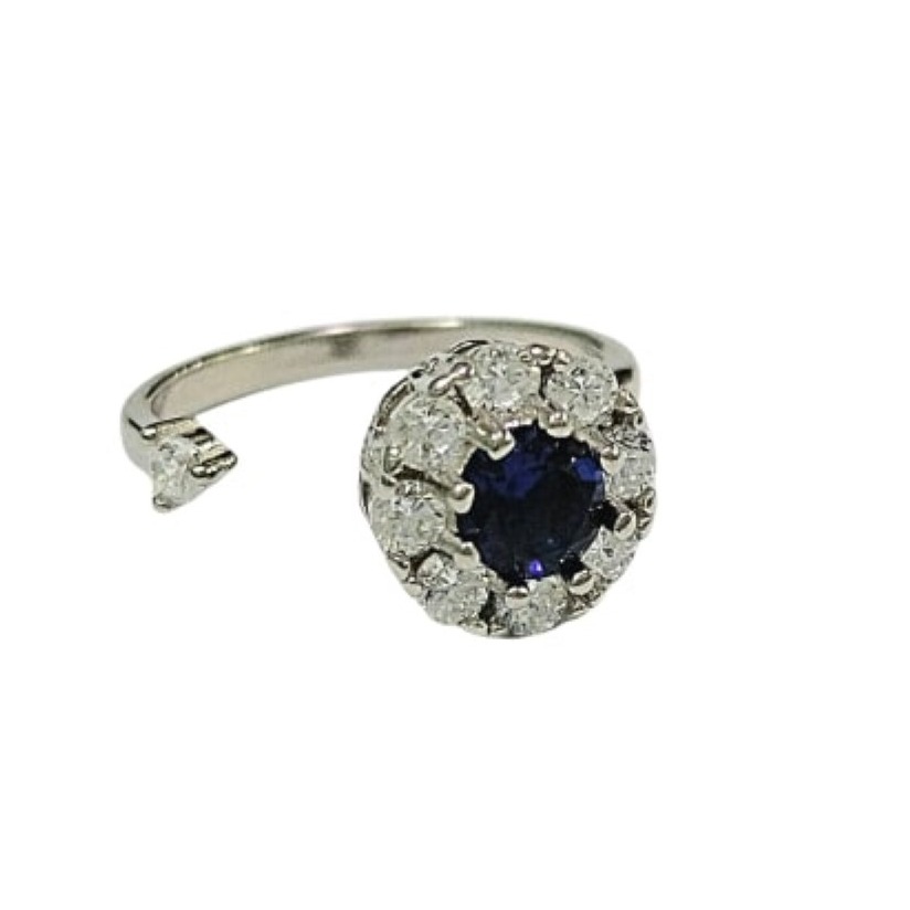Silver ladies rings slr469