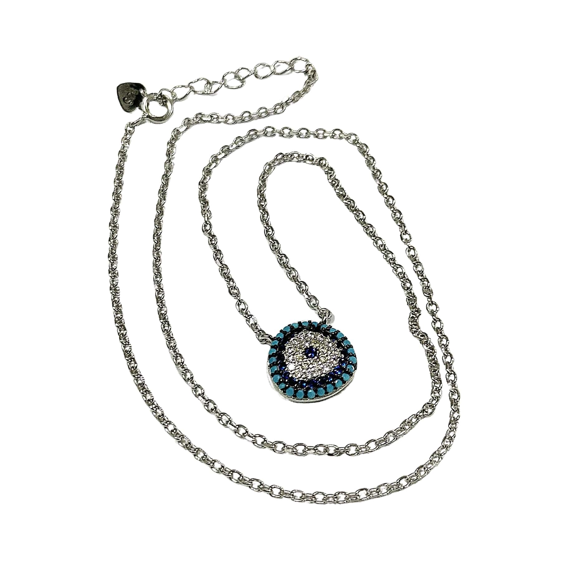 Silver Necklec Sets SST355