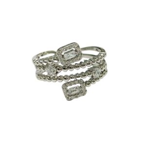 Silver Unique Ladies Rings SLR644
