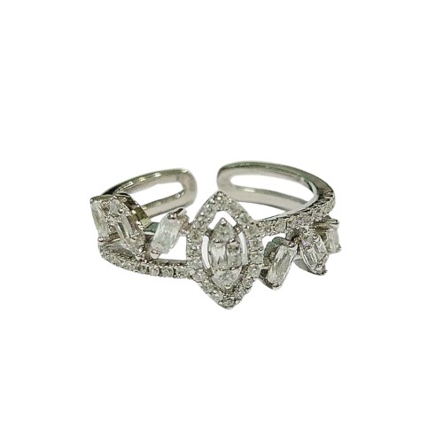Silver Classic Ladies Rings SLR072
