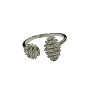 Silver Plain Ladies Rings SLR911
