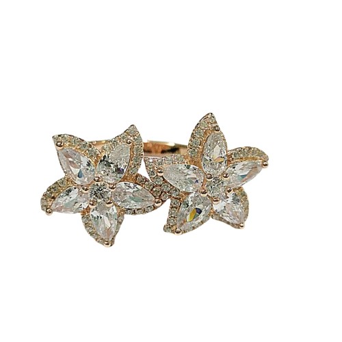 Silver Cocktail Ladies Rings SLR727