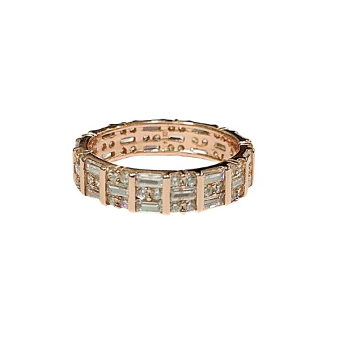Silver Simple Ladies Rings SLR302