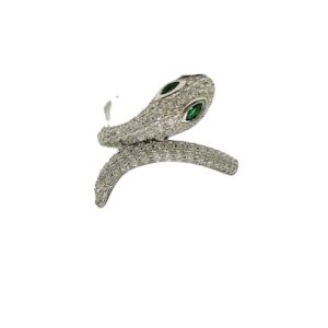 Silver Floral Ladies Rings SLR882