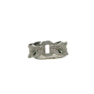 Silver Classic Ladies Rings SLR956