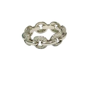 Silver Dazzling Ladies Rings SLR014
