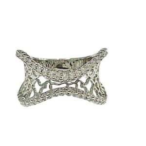 Silver cocktail ladies rings slr407