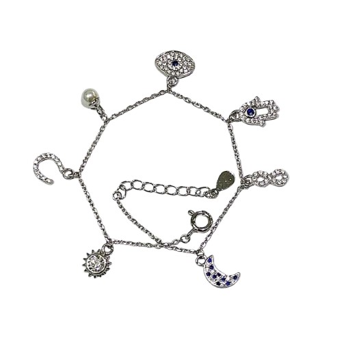 Silver Unique Bracelates SBT619