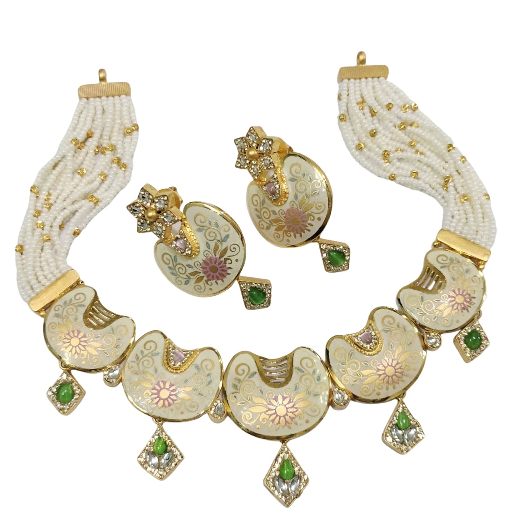 Gold Necklace Set ANS2078
