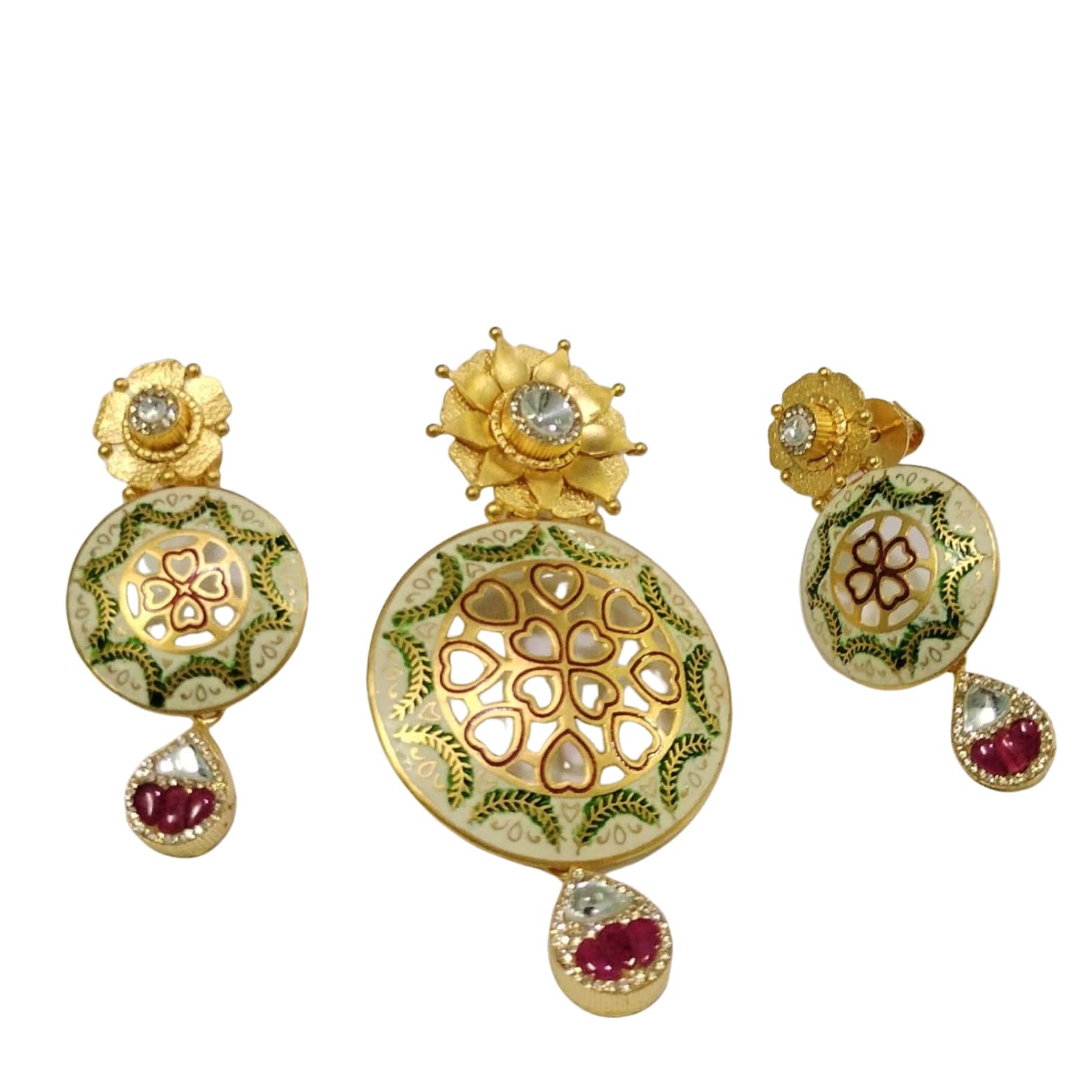 Gold Pendent Set ANS4268