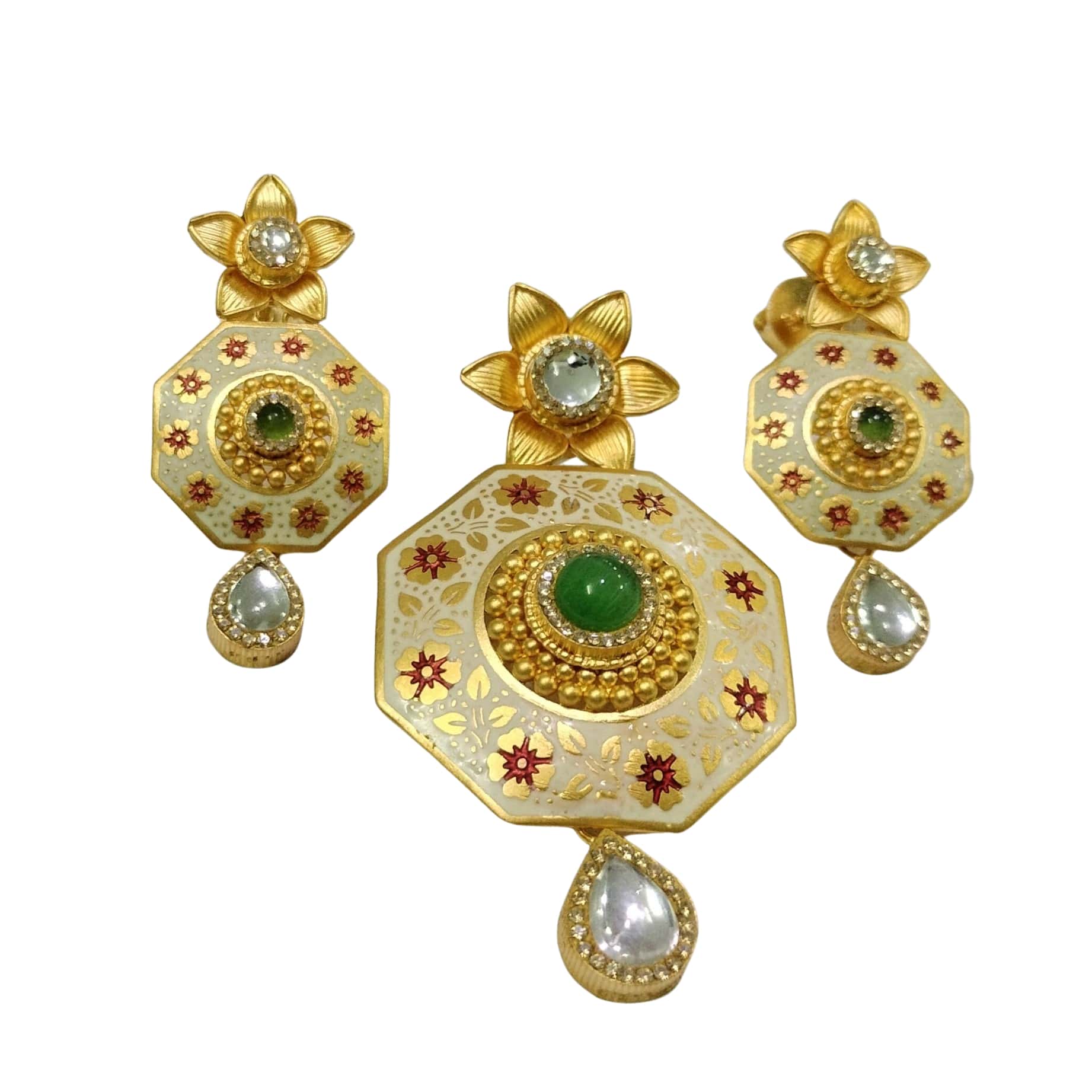 Gold Pendent Set ANS2840