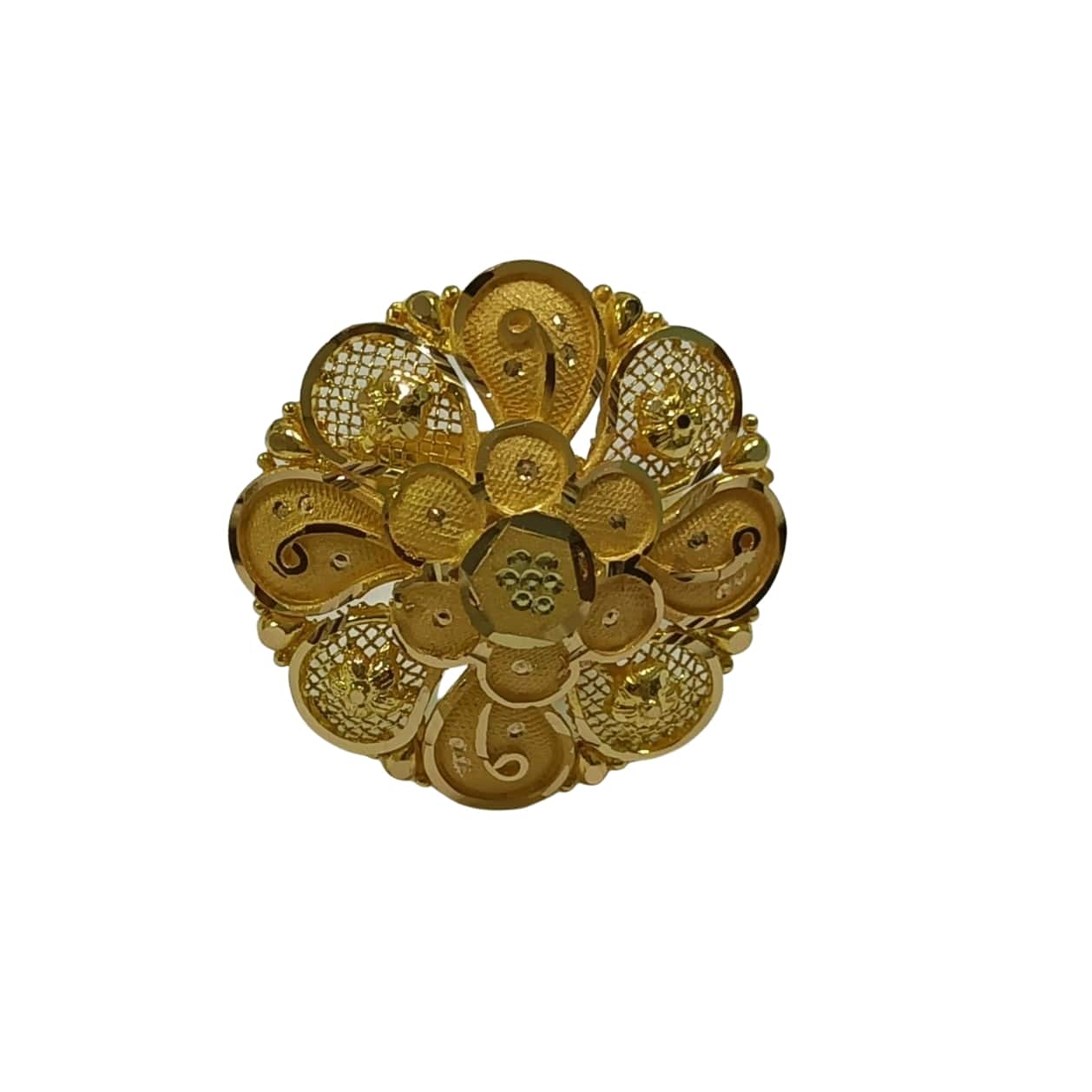 22K Gold Fine Design Ladies Ring LR5122