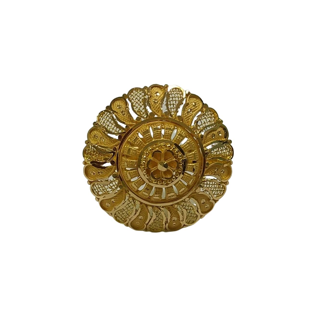 22K Gold Delicate Ladies Ring LR3436