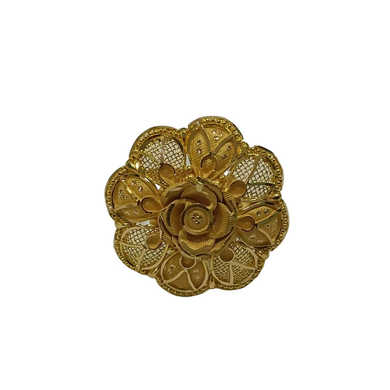 22K Gold Designer Ladies Ring LR3308