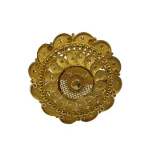 22K Gold Loopy Bends Ladies Ring LR5788