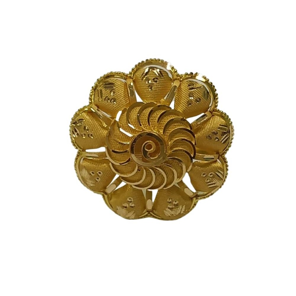 22k gold sparkling ladies ring lr9107