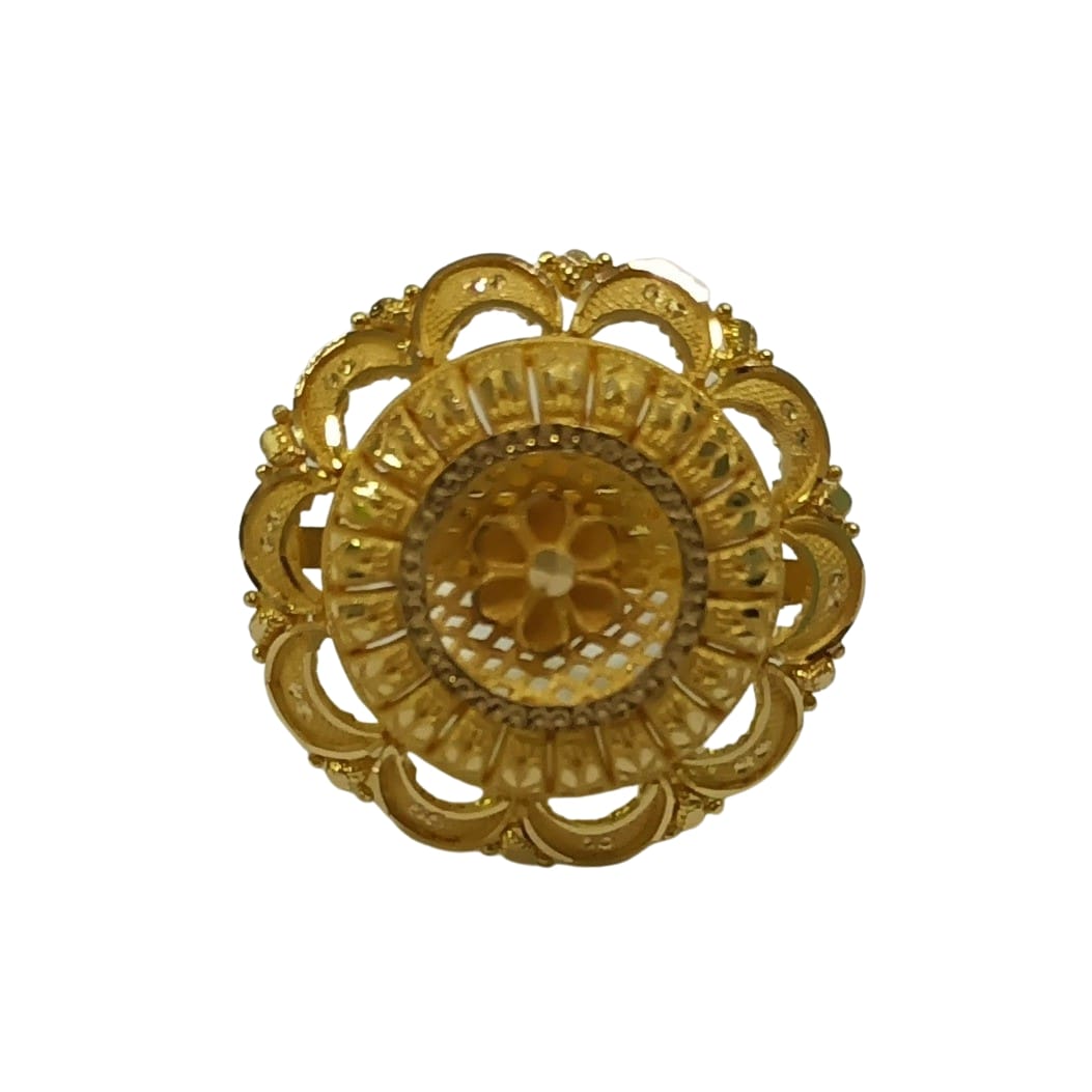22K Gold Dazzling Ladies Ring LR4532