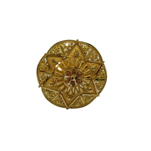 22K Gold Elegant Ladies Ring LR2501