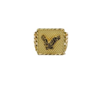 22K Gold Bahubali Ring GR399