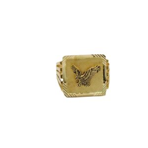 22K Gold Bahubali Ring GR736
