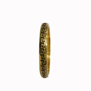 22k gold bahubali gents ring gr784