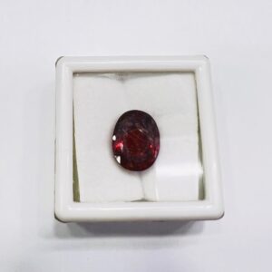 10ct oval orange hessonite-gomed