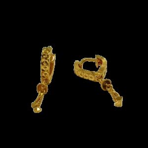 22k yellow gold special occasion bali w5635