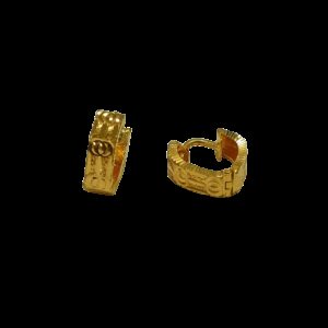 22k yellow gold modern classy bali w2823