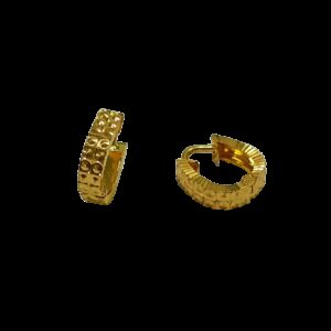 22k yellow gold modern ethnic bali w8121