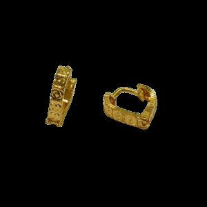 22k yellow gold fancy special occasion bali w7949