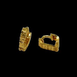 22k yellow gold classic special occasion bali w5945