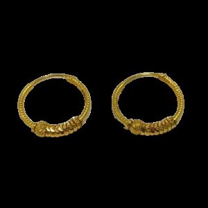 22k yellow gold elite design bali w1217