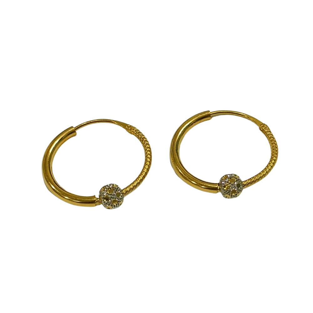 22k yellow gold grand design bali w4004