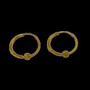 22k yellow gold gorgeous design bali w6398