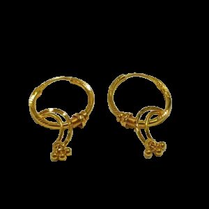 22k Yellow Gold Dazzling Design Bali W6294