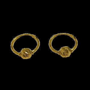 22k Yellow Gold Lightweight Design Bali W3964
