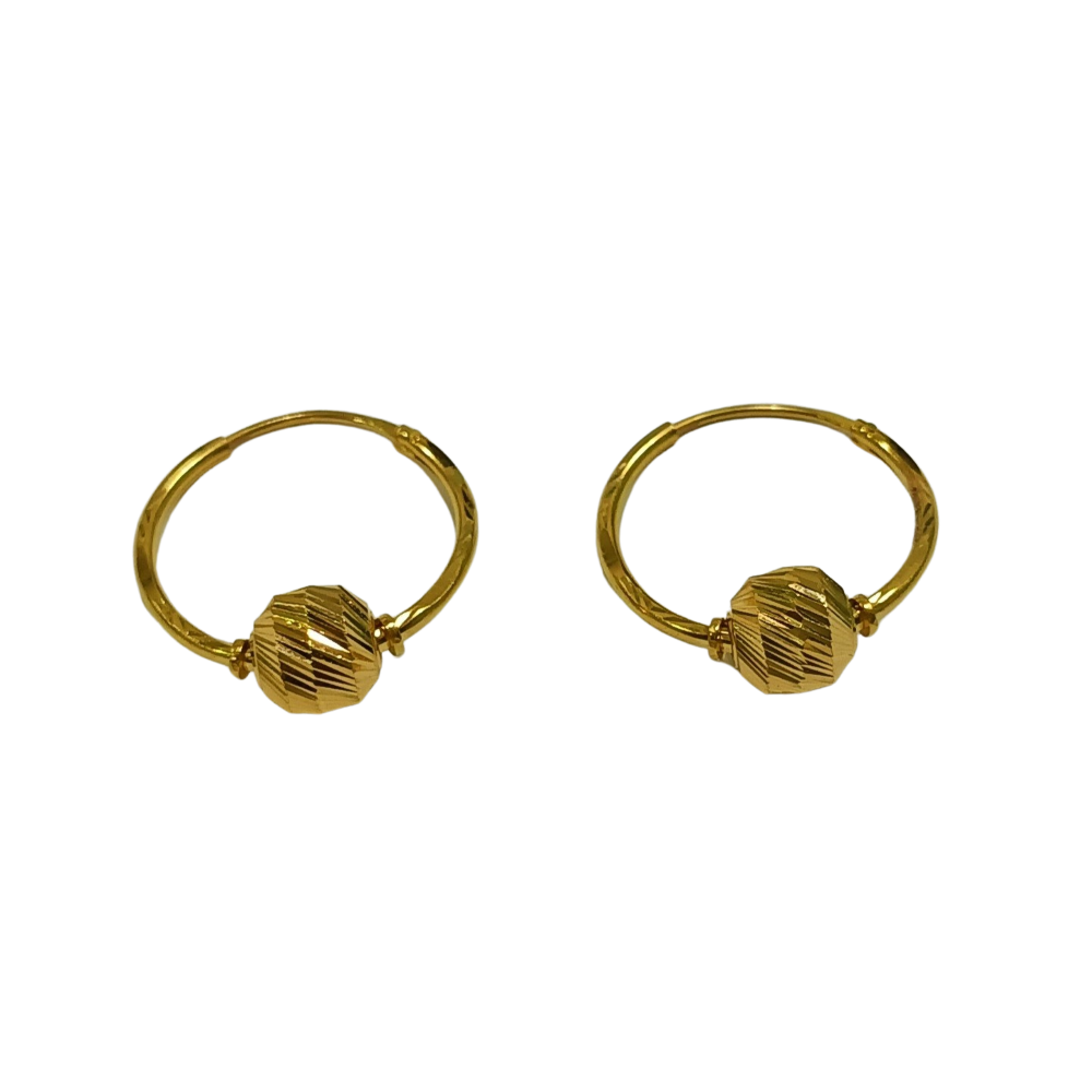 22k Yellow Gold Lightweight Design Bali W3964