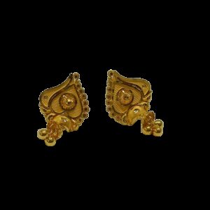 22k Yellow Gold Plain Bali TP4603