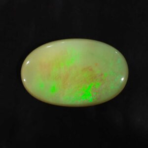 27.20ct oval multicolored opal
