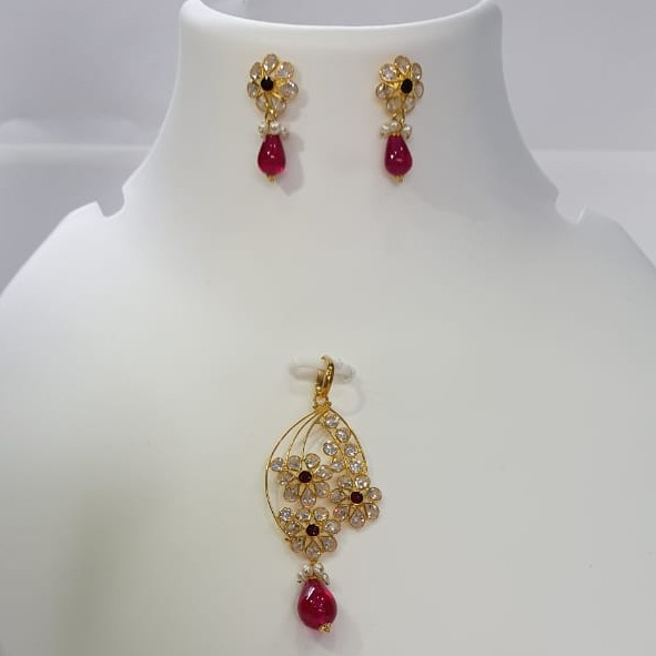 18k gold light weight fancy Set