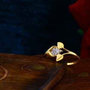 GOLDEN LEAF GRAPE LADIES CASTING RING