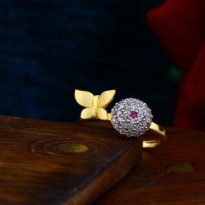 HALF CIRCLE BUTTERFLY LADIES CASTING RING