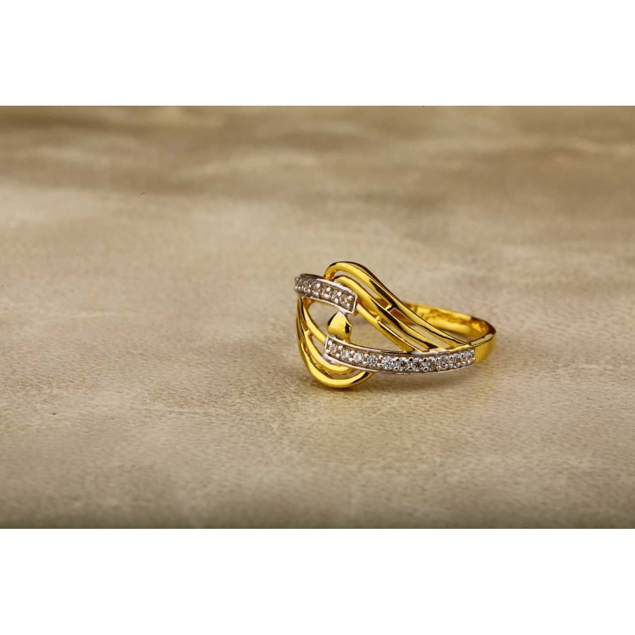 916 Gold Casting ladies ring