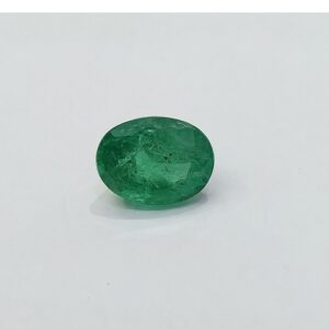 7.25ct oval green emerald-panna